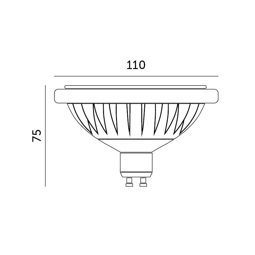 LED Sijalica ES111 GU10/15W/230V 4000K