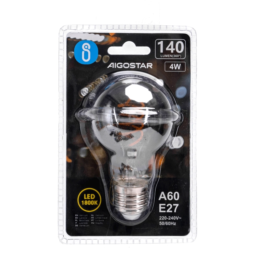 LED Sijalica FILAMENT A60 E27/4W/230V 1800K - Aigostar