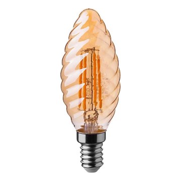 LED Sijalica FILAMENT AMBER E14/4W/230V 2200K