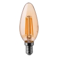 LED Sijalica FILAMENT AMBER E14/4W/230V 2200K