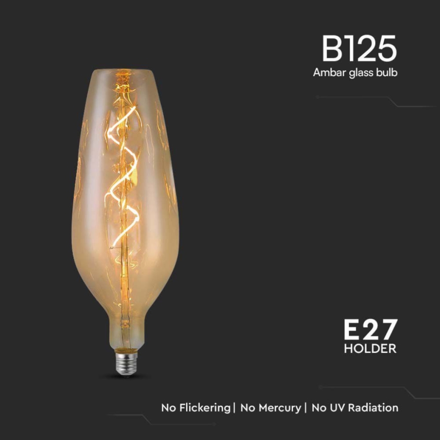 LED Sijalica FILAMENT B125 E27/4W/230V 2700K