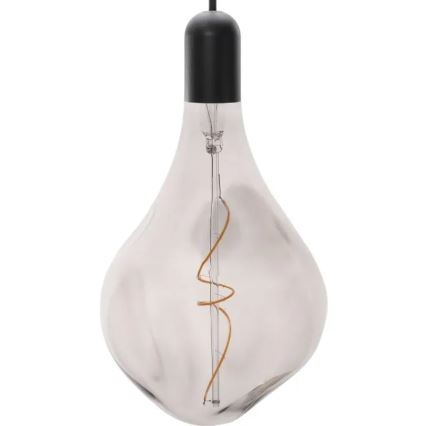LED Sijalica FILAMENT BUMPED SMOKE ET160 E27/4W/230V 2000K