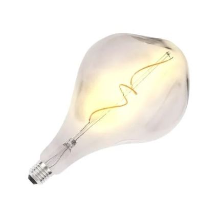 LED Sijalica FILAMENT BUMPED SMOKE ET160 E27/4W/230V 2000K