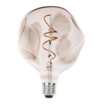 LED Sijalica FILAMENT BUMPED SMOKE G125 E27/4W/230V 2000K dimno