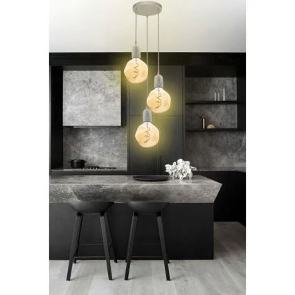 LED Sijalica FILAMENT BUMPED VINTAGE G125 E27/4W/230V 2000K