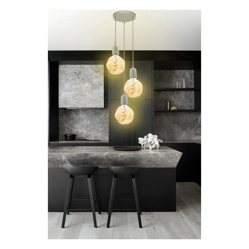 LED Sijalica FILAMENT BUMPED VINTAGE G125 E27/4W/230V 2000K