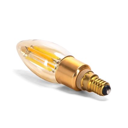 LED Prigušiva sijalica FILAMENT MESH Smart C35 E14/4,5W/230V 2700-6500K - Aigostar
