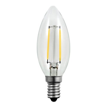 LED Sijalica FILAMENT C37 E14/2W/230V 3000K