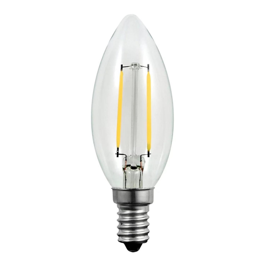 LED Sijalica FILAMENT C37 E14/2W/230V 3000K