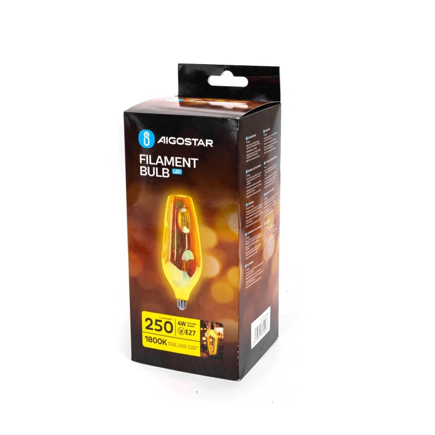 LED Sijalica FILAMENT CR110 E27/4W/230V 1800K - Aigostar