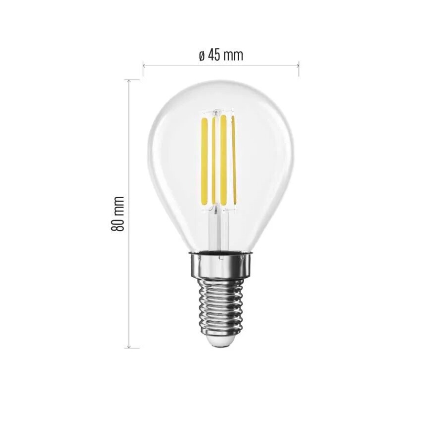 LED Sijalica FILAMENT E14/3,8W/230V 2700K