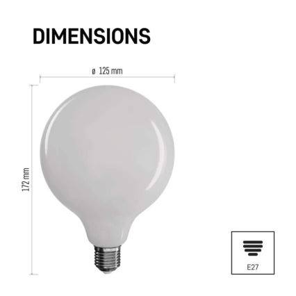 LED Sijalica FILAMENT E27/18W/230V 2700K
