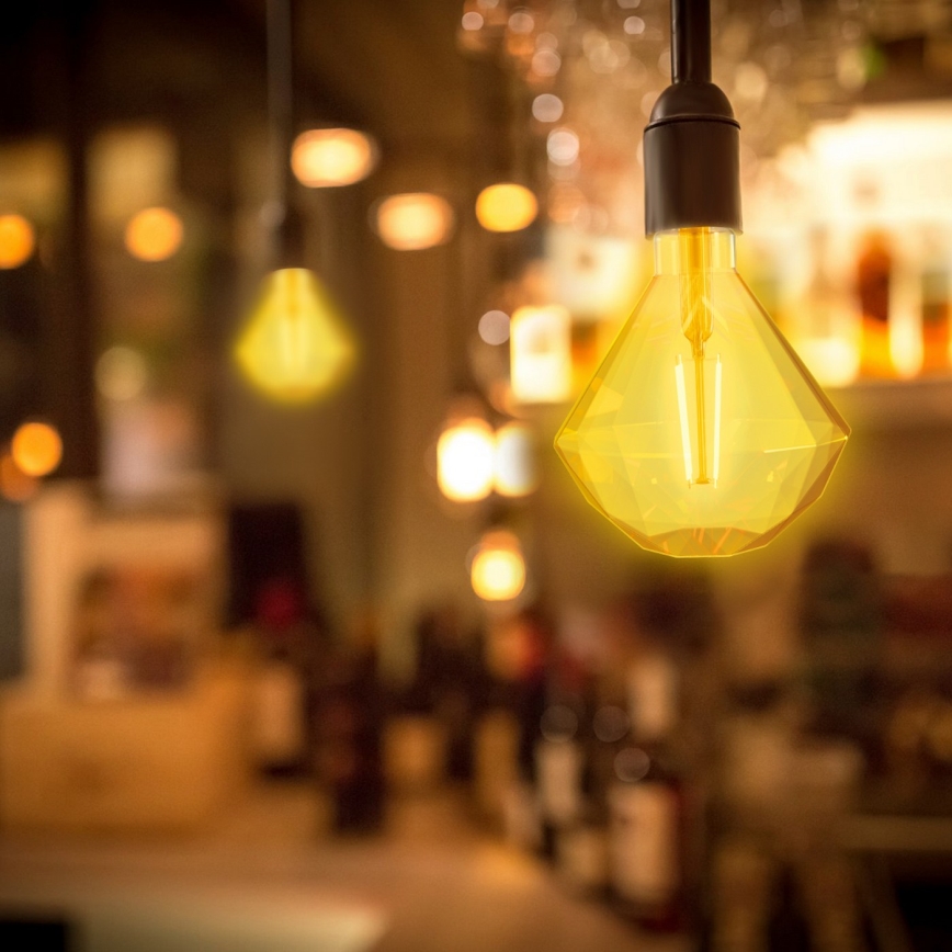 LED Sijalica FILAMENT E27/4W/230V 1800K diamant - Aigostar