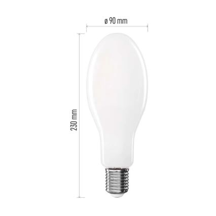 LED Sijalica FILAMENT ED90 E40/36W/230V 4000K 6000 Im