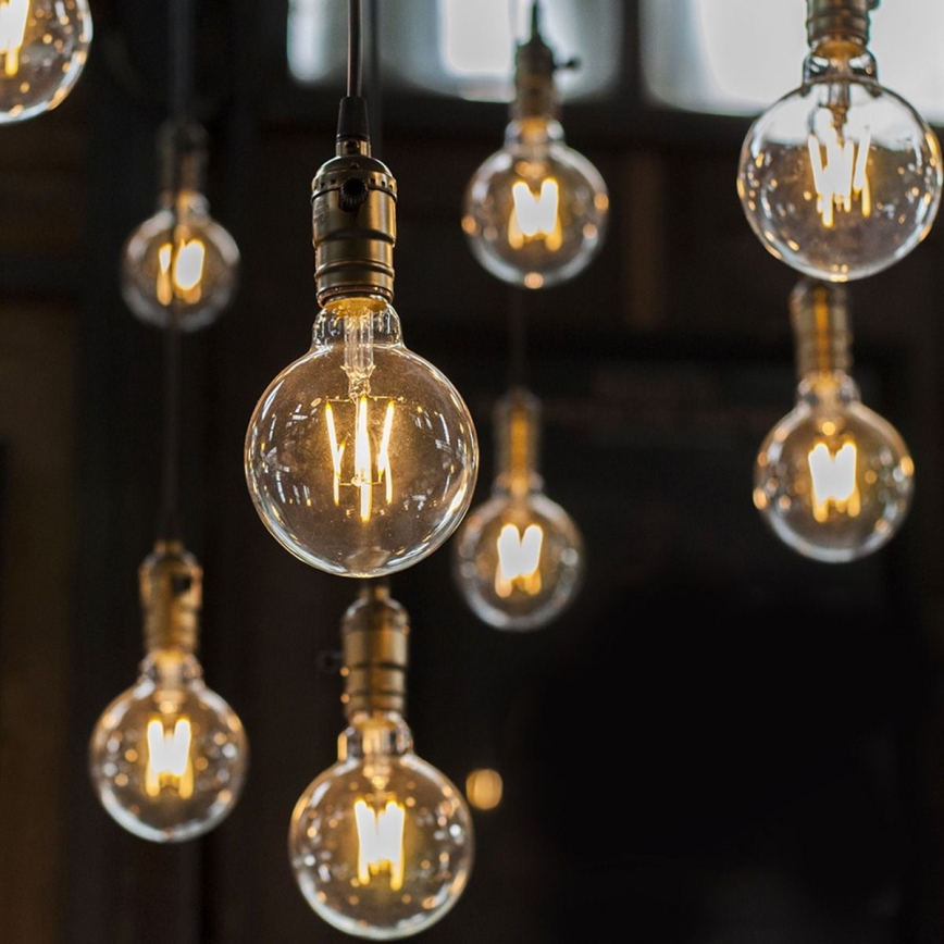 LED Sijalica FILAMENT G125 E27/12W/230V 3000K