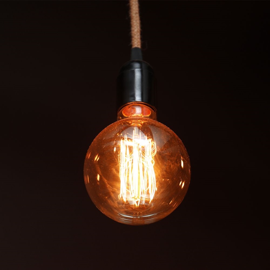 LED Sijalica FILAMENT G125 E27/4W/230V 1800K Art Edition
