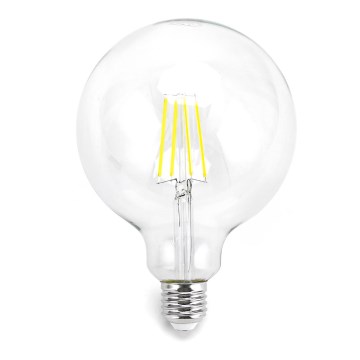 LED Sijalica FILAMENT G125 E27/8W/230V 6500K - Aigostar