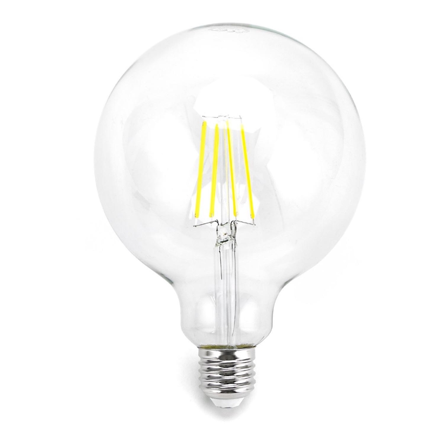 LED Sijalica FILAMENT G125 E27/8W/230V 6500K - Aigostar