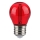 LED Sijalica FILAMENT G45 E27/2W/230V crveno