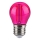 LED Sijalica FILAMENT G45 E27/2W/230V roze