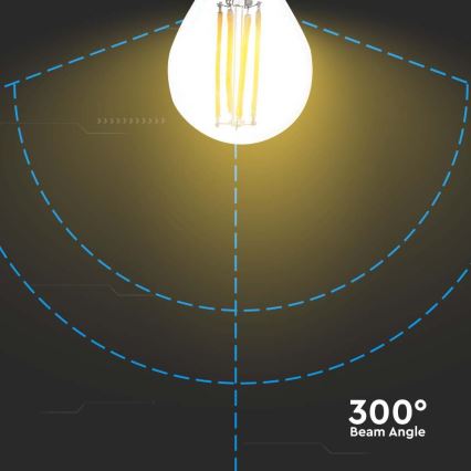 LED Sijalica FILAMENT G45 E27/6W/230V 4000K