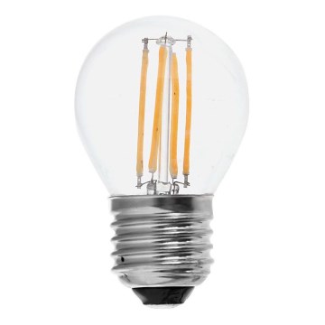 LED Sijalica FILAMENT G45 E27/6W/230V 6500K