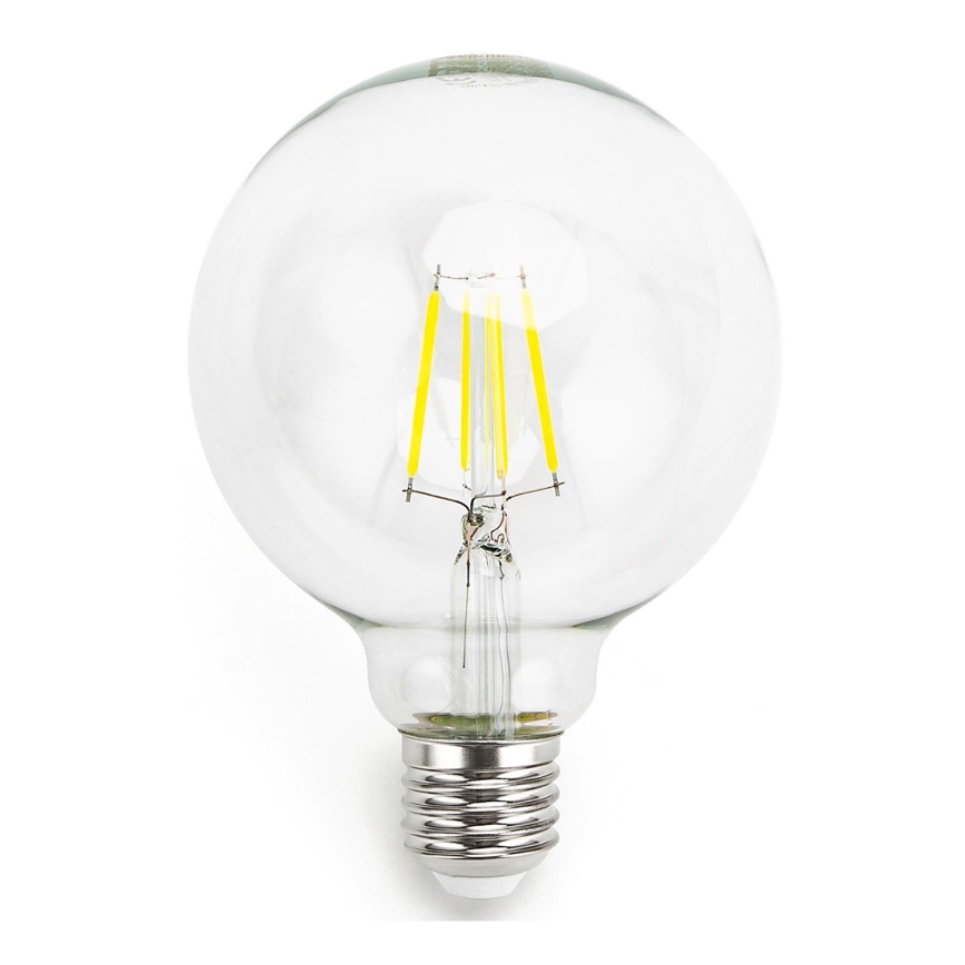 LED Sijalica FILAMENT G95 E27/6W/230V 6500K - Aigostar