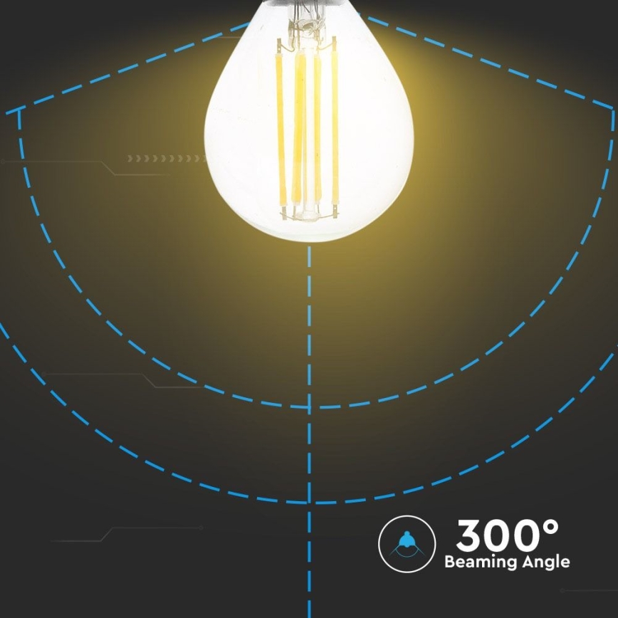 LED Sijalica FILAMENT P45 E14/4W/230V 4000K