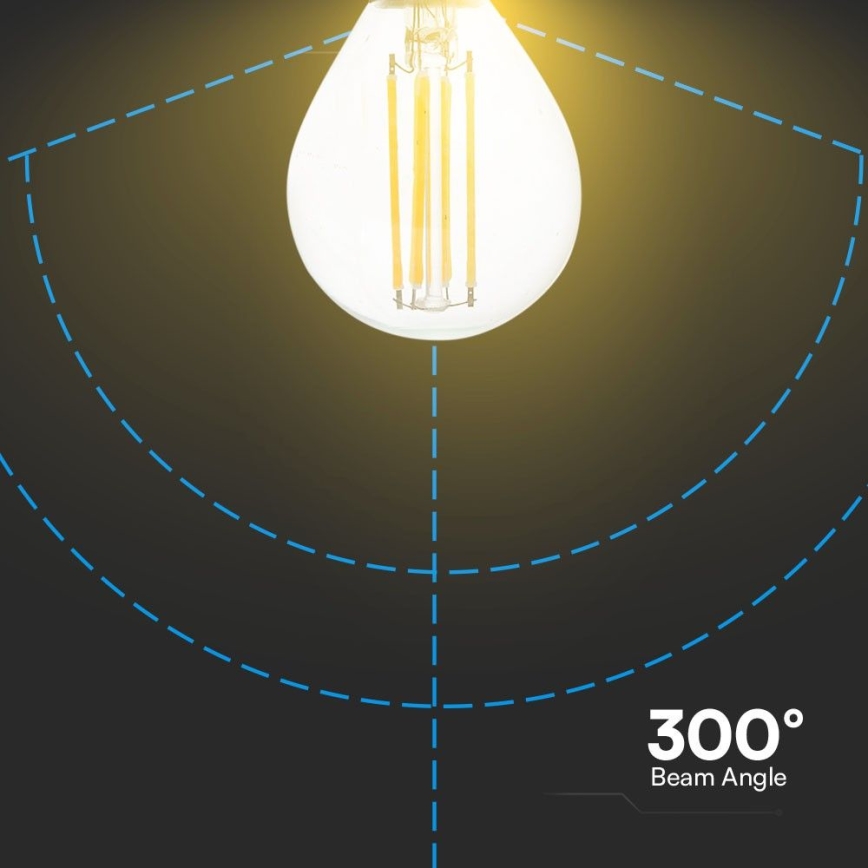 LED Sijalica FILAMENT P45 E14/6W/230V 4000K