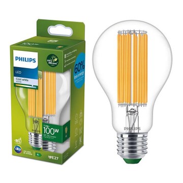 LED Sijalica FILAMENT Philips A60 E27/7,3W/230V 4000K