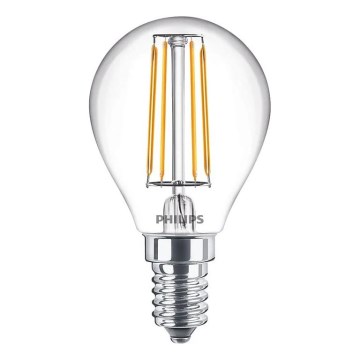 LED sijalica FILAMENT Philips E14/4,3W/230V 4000K