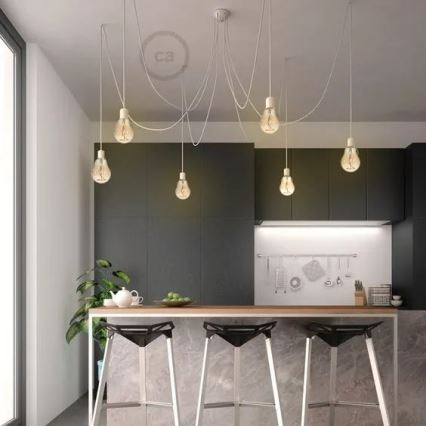 LED Sijalica FILAMENT SHAPE A60 E27/4W/230V 1800K braon