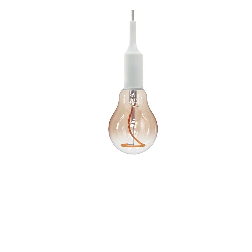 LED Sijalica FILAMENT SHAPE A60 E27/4W/230V 1800K braon