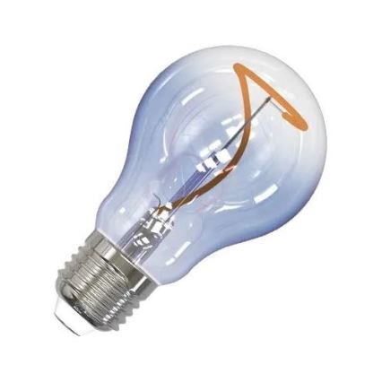 LED Sijalica FILAMENT SHAPE A60 E27/4W/230V 1800K plava