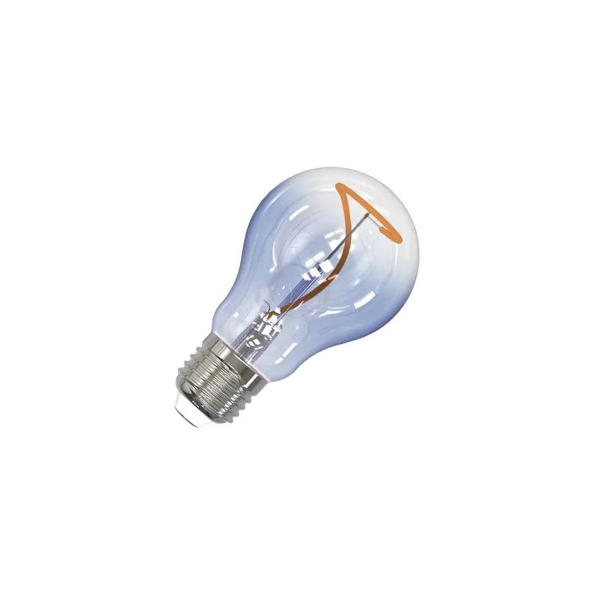 LED Sijalica FILAMENT SHAPE A60 E27/4W/230V 1800K plava