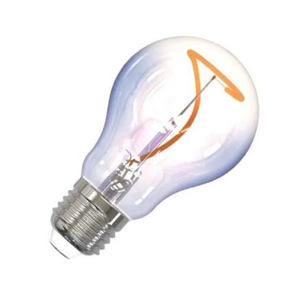 LED Sijalica FILAMENT SHAPE A60 E27/4W/230V 1800K plava
