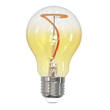 LED Sijalica FILAMENT SHAPE A60 E27/4W/230V 1800K žuta