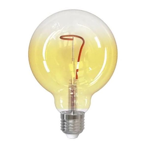 LED Sijalica FILAMENT SHAPE G95 E27/4W/230V 1800K žuta