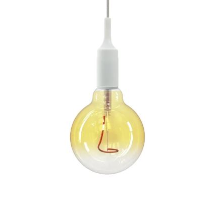 LED Sijalica FILAMENT SHAPE G95 E27/4W/230V 1800K žuta