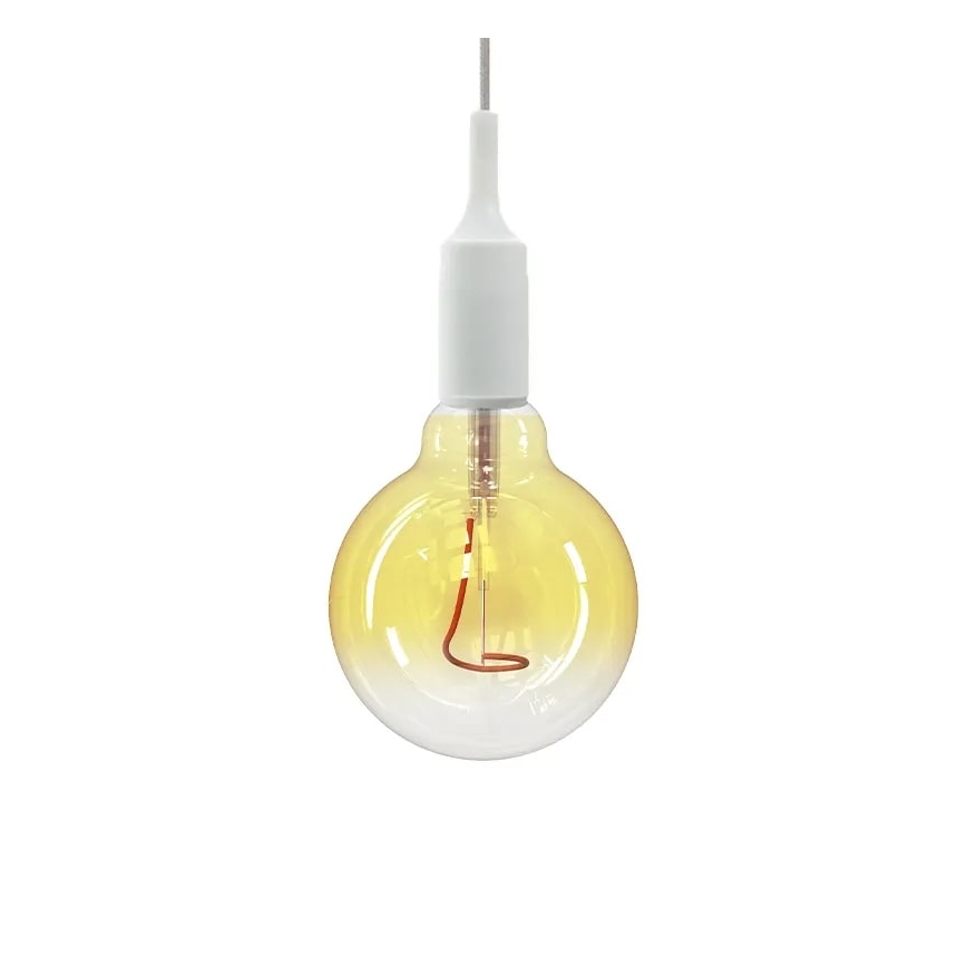 LED Sijalica FILAMENT SHAPE G95 E27/4W/230V 1800K žuta