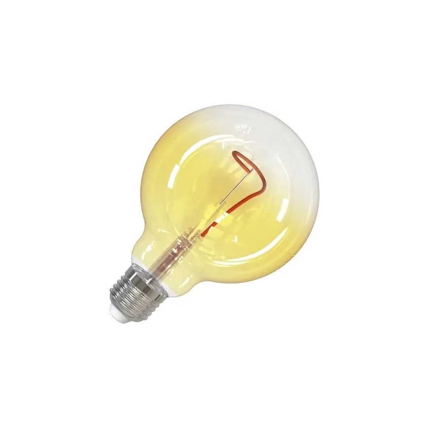 LED Sijalica FILAMENT SHAPE G95 E27/4W/230V 1800K žuta