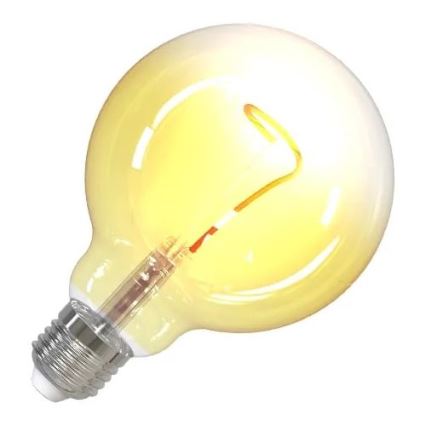 LED Sijalica FILAMENT SHAPE G95 E27/4W/230V 1800K žuta