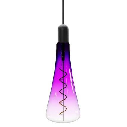 LED Sijalica FILAMENT SHAPE T110 E27/5W/230V 1800K ljubičasta