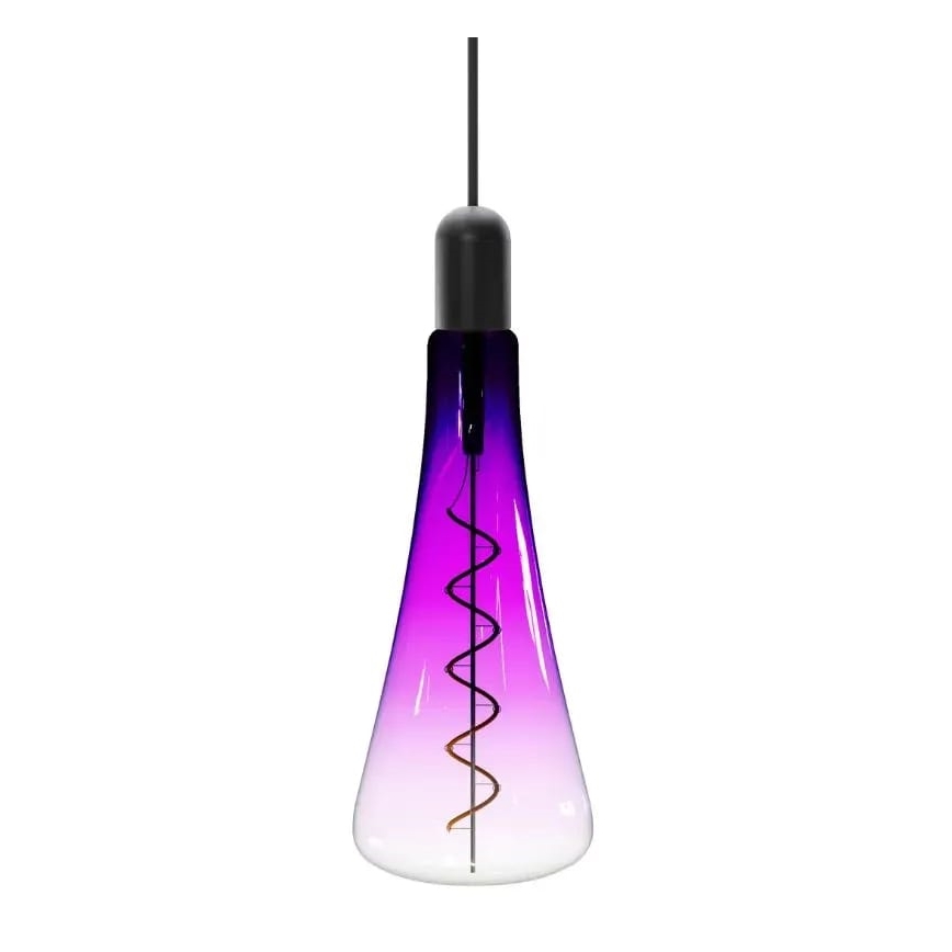 LED Sijalica FILAMENT SHAPE T110 E27/5W/230V 1800K ljubičasta