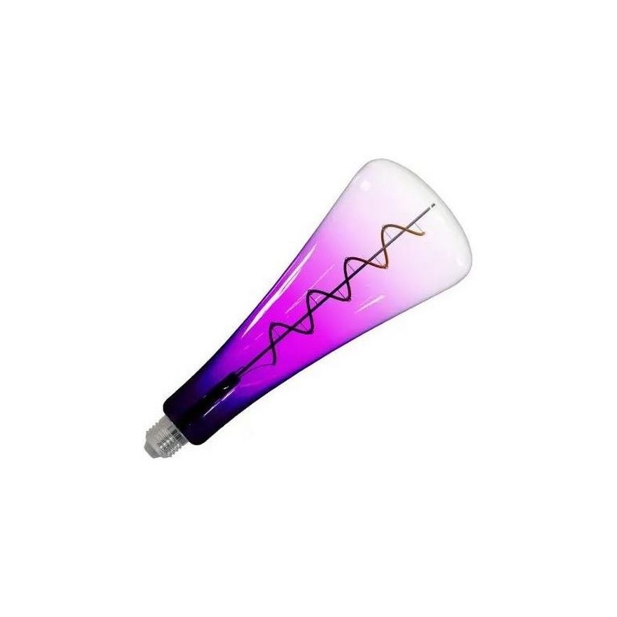 LED Sijalica FILAMENT SHAPE T110 E27/5W/230V 1800K ljubičasta