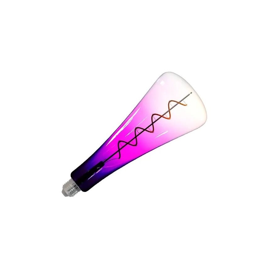 LED Sijalica FILAMENT SHAPE T110 E27/5W/230V 1800K ljubičasta