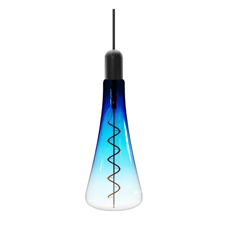 LED Sijalica FILAMENT SHAPE T110 E27/5W/230V 1800K plava