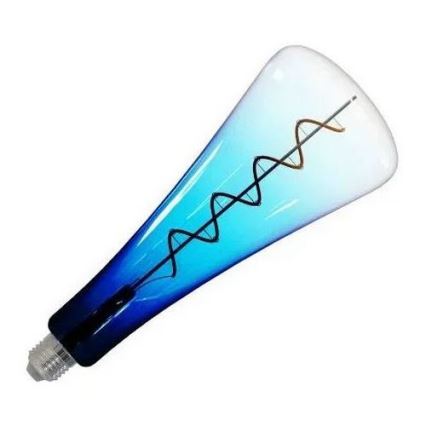 LED Sijalica FILAMENT SHAPE T110 E27/5W/230V 1800K plava