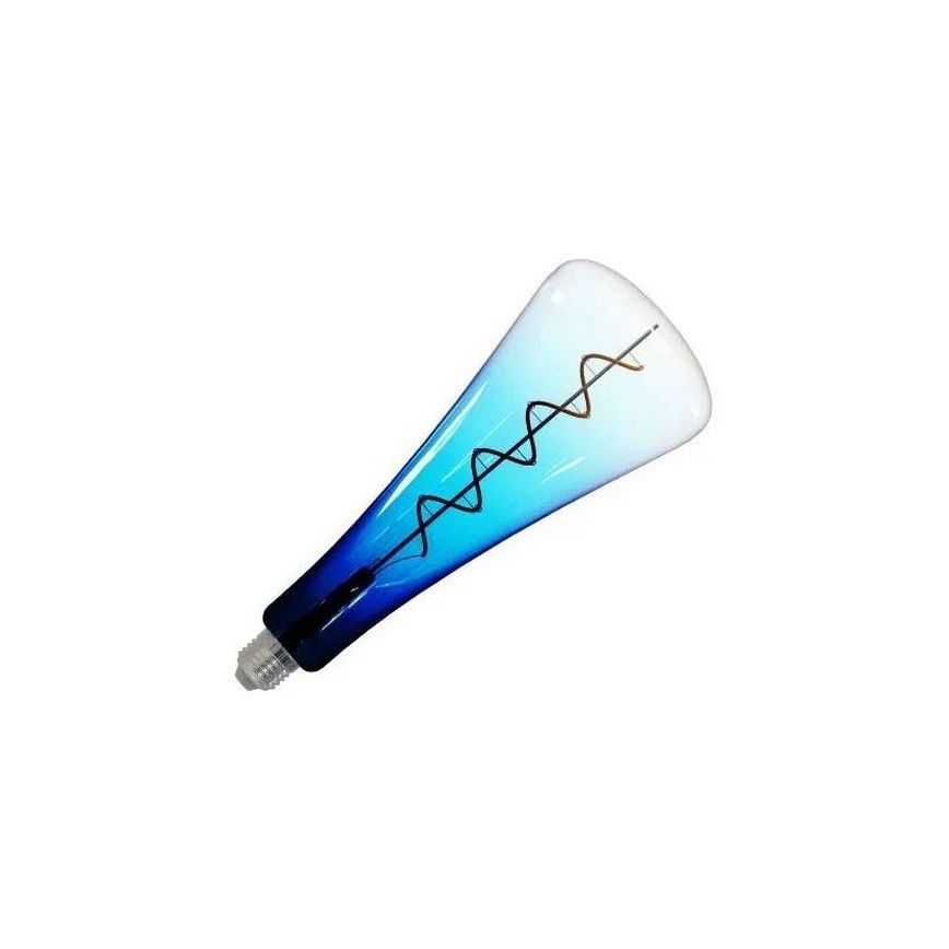 LED Sijalica FILAMENT SHAPE T110 E27/5W/230V 1800K plava