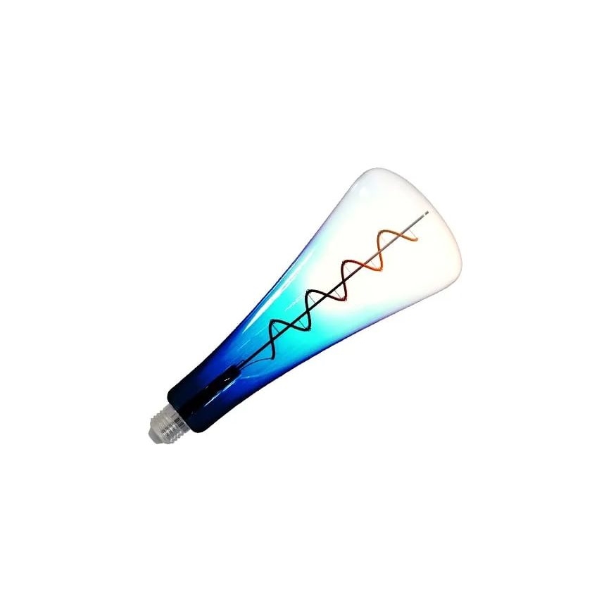 LED Sijalica FILAMENT SHAPE T110 E27/5W/230V 1800K plava